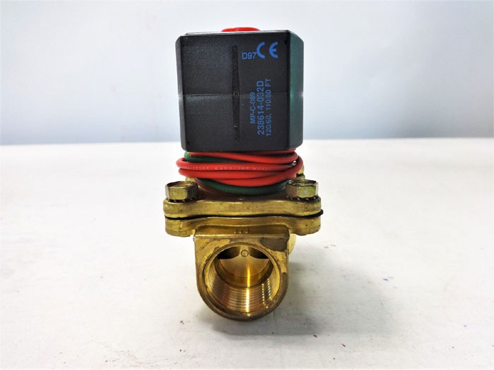 ASCO REDHAT  3/4" NPT 2-WAY BRASS SOLENOID VALVE EF8003G1 & EF8210G95