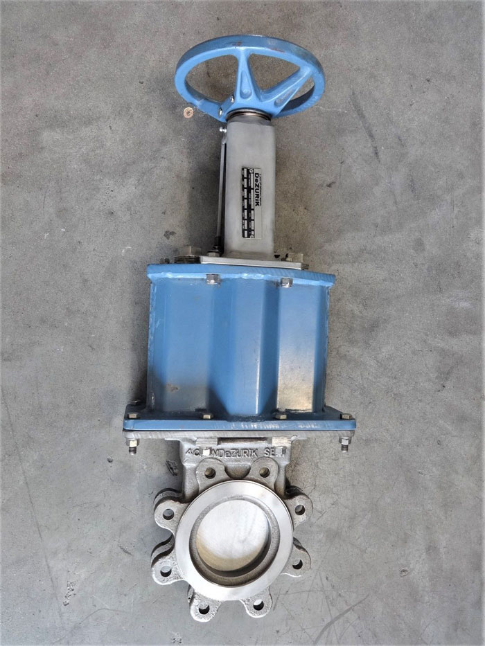 DEZURIK 4" 150# CF8M KNIFE GATE VALVE, FIG# KGS, PART# 9361692