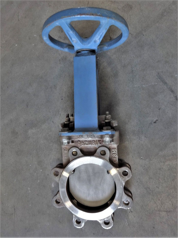 DEZURIK 5" 150 CF8M KNIFE GATE VALVE, FIG KGS, PART 9329720
