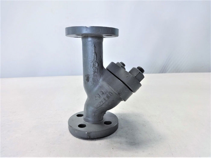 MUELLER 3/4" 150# RF WCB FLANGED Y-STRAINER VALVE