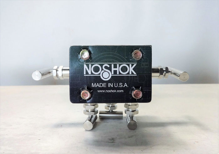 NOSHOK 5-VALVE MANIFOLD FOR NATURAL GAS FLOW, STAINLESS STEEL #5030-MFS-RLS