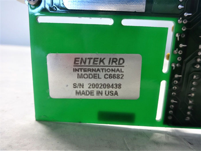 ENTEK 6600 SERIES AXIAL POSITION MONITOR #6682, MODEL C6682