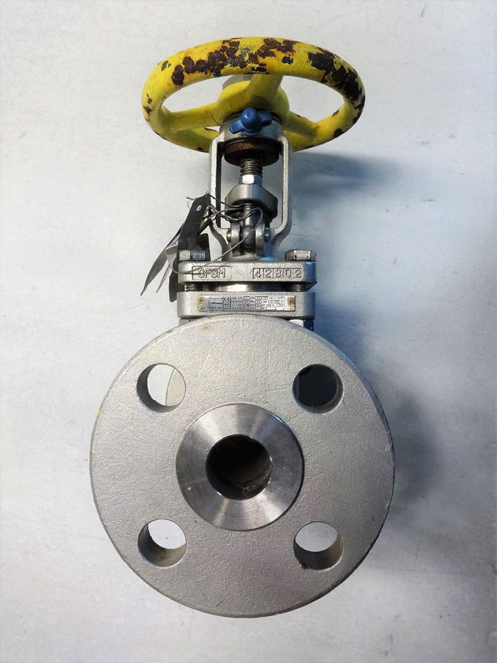 PK VALVE 1" 300# CF8M FLANGED GATE VALVE, FIG# 300RF10SL-GRF