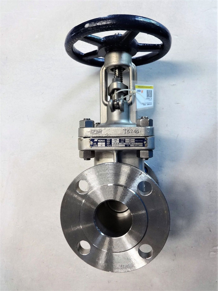 NEWAY 2" 150# CF8M GATE VALVE, FIG# G1RG10