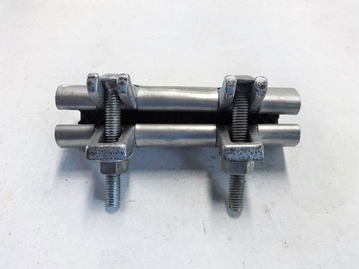 H-V MFG. JIFFY PIPE REPAIR CLAMPS 1-1/2" X 6", 1" X 6" & 1" X 3" - LOT OF (8)