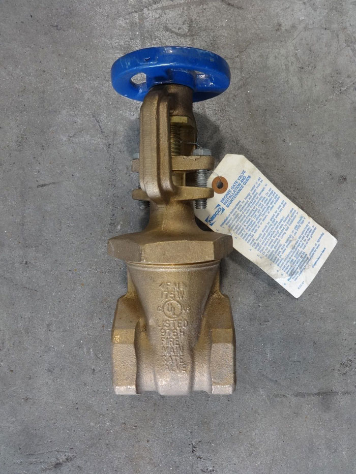 NIBCO 2" NPT FIRE MAIN GATE VALVE, BRONZE #T-104-0