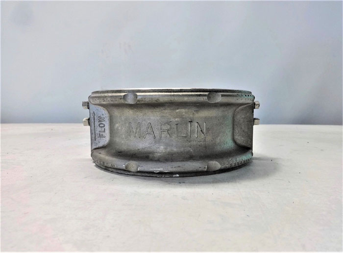 CRANE MARLIN 4" 150# DUO-CHEK II DOUBLE DISC CHECK VALVE, CN7M BODY, FIG# G15FPF