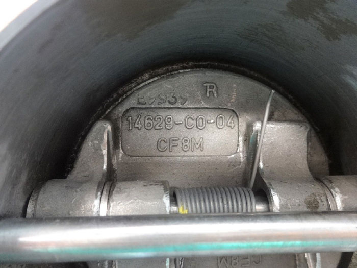 CRANE DUO-CHEK II 3" 150# DOUBLE DISC CHECK VALVE, FIG# G15SPF-201