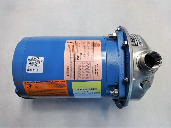 GOULDS 1MS1D2D4 CENTRIFUGAL PUMP, G & L SERIES MCS, SIZE 1 X 1-1/4 - 6