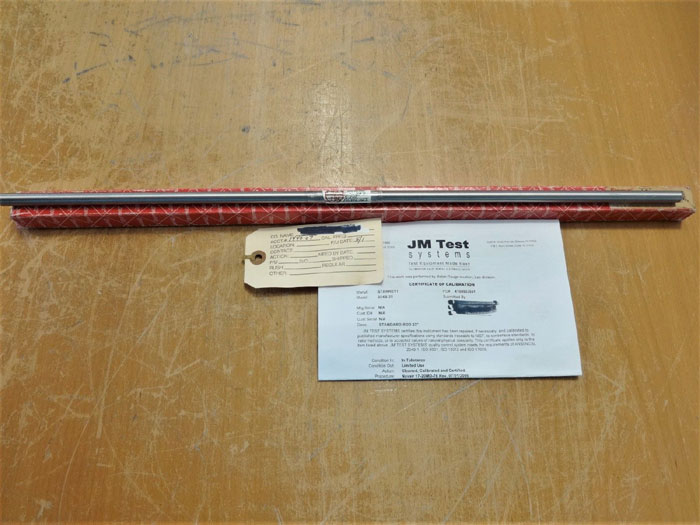 LOT OF STARRETT END MEASURING RODS 22" #234B-22 AND 23" #234B-21