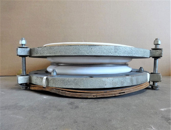 12" X 4-1/2" EXPANSION JOINT, PTFE BELLOW, CARBON STEEL FLANGES, 3-SPOKE