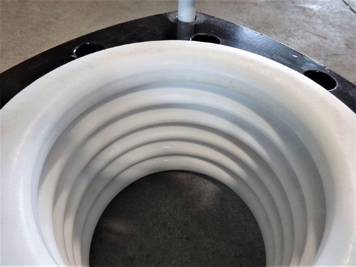 ETHYLENE 6" X 10" FLEXIJOINT, EXPANSION JOINT, PTFE BELLOWS