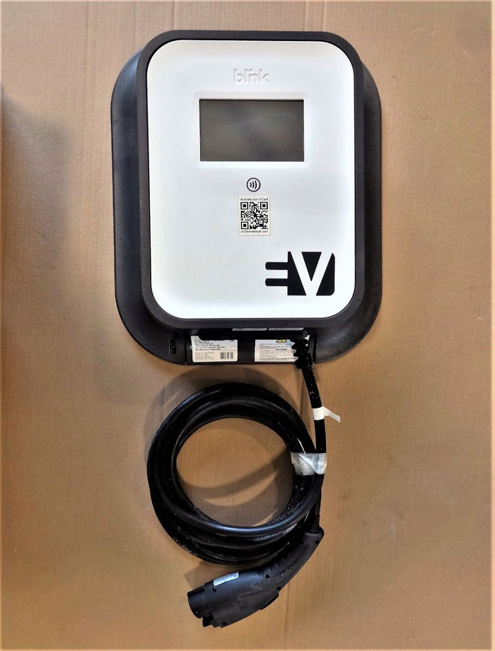 ECOTALITY BLINK EV VEHICLE CHARGING STATION WE30KICE