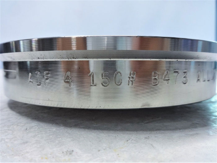 AIF 4" 150# 2-PIECE RAISED FACE FLANGE, SA105 & ALLOY 20