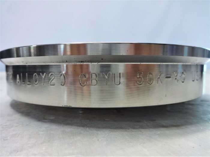 AIF 4" 150# 2-PIECE RAISED FACE FLANGE, SA105 & ALLOY 20