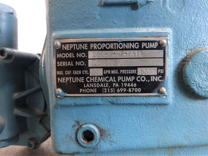 Neptune Proportioning Pump 500-S-N3-SXT1