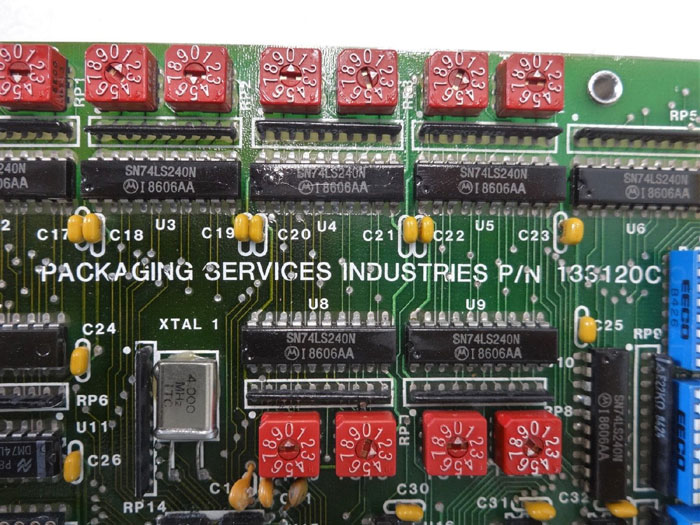 Packing Services Inc. 133120C Control Circuit Board with 20-Digit Display