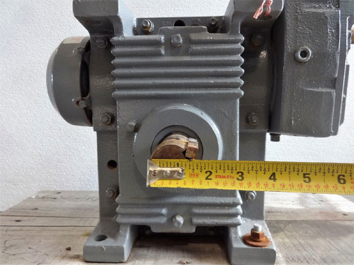 Nuttall Gear Delroyd Gearbox HE35-120-B1, 124.3 Ratio