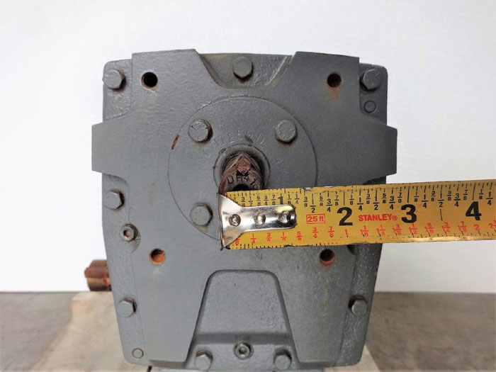 Nuttall Gear Delroyd Gearbox HE35-120-B1, 124.3 Ratio