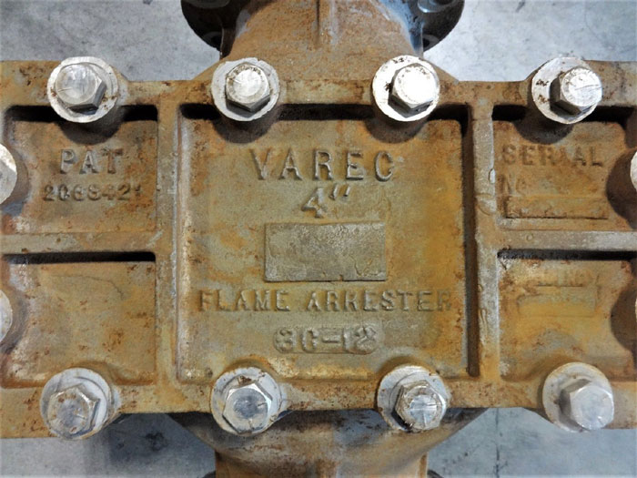 Varec 4" Flame Arrester 3C-12