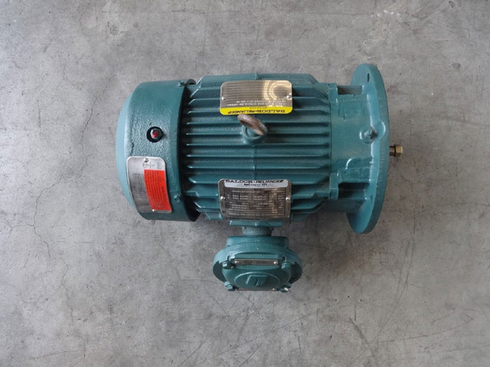 Baldor Reliance 5HP Super E Severe Duty XEX Motor B506077