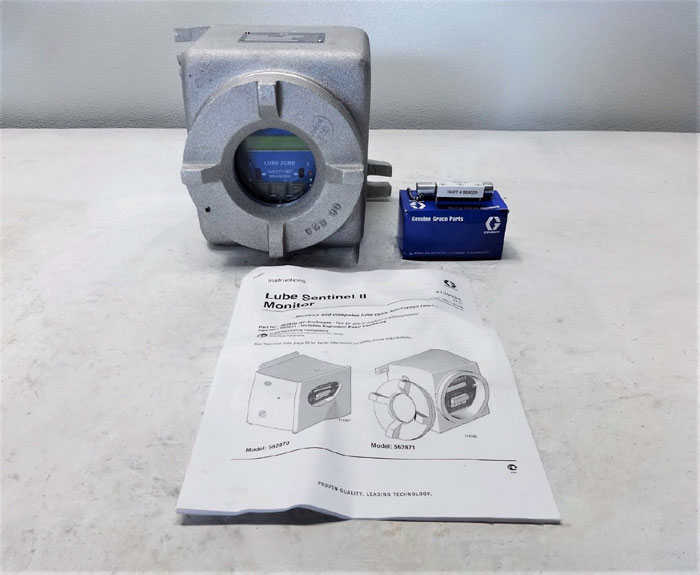 Graco Lube Sentinel II Lubrication System in Explosion Proof Enclosure 562871