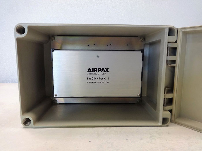 Airpax Tach-Pak 1 Speed Switch w/ Enclosure