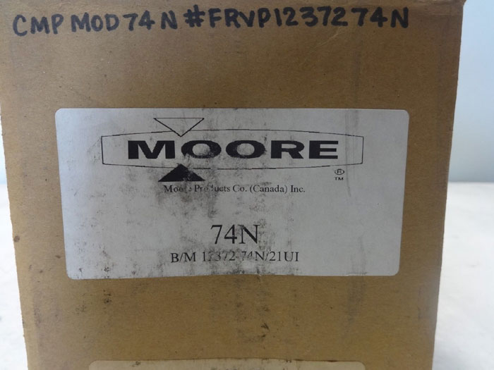 Moore 74N H/FR Valve Positioner, B/M 12372-74N/21UI