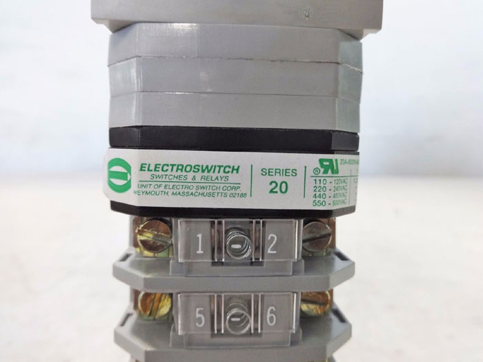 ELECTROSWITCH ROTARY CIRCUIT BREAKER CONTROL SWITCH 20KD-58