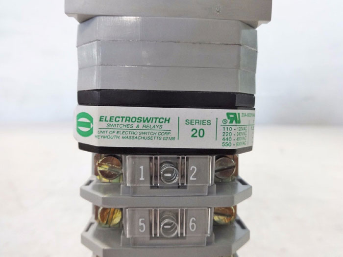 ELECTROSWITCH ROTARY CIRCUIT BREAKER CONTROL SWITCH 20KD58