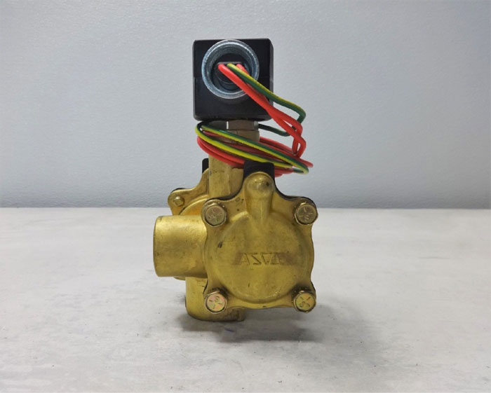 Asco Red-Hat 3-Way 3/4" Brass Solenoid Valve EF8316G74 & EF8016G1