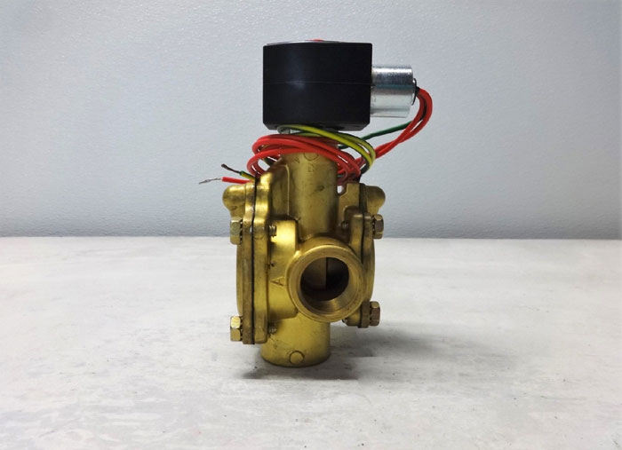 Asco Red-Hat 3-Way 3/4" Brass Solenoid Valve EF8316G74 & EF8016G1