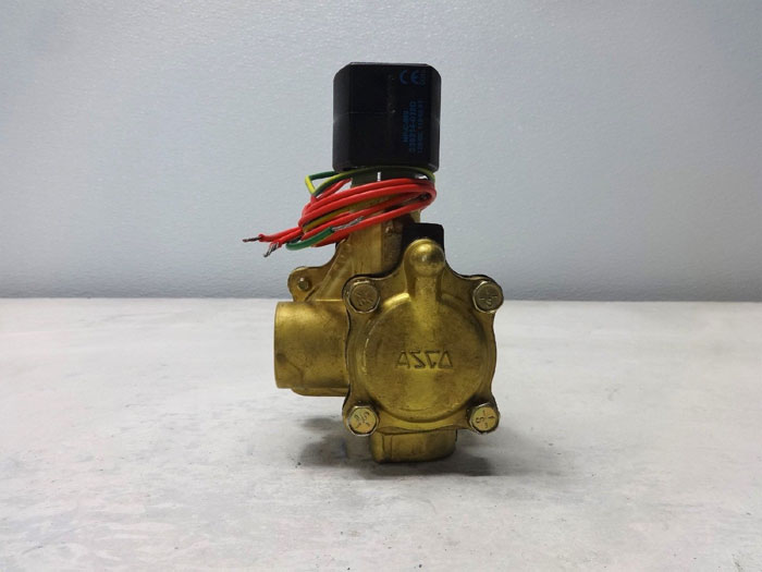 Asco Red-Hat 3-Way 3/4" Brass Solenoid Valve EF8316G74 & EF8016G1