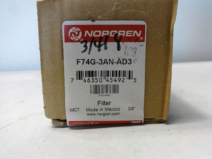 Norgren Excelon Filter F74G-3AN-AD3