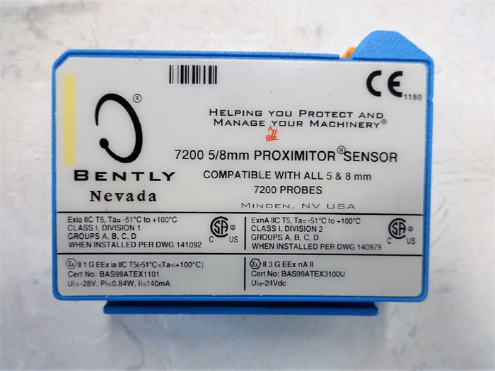 Bently Nevada 7200 5/8mm Proximitor Sensor 18745-04