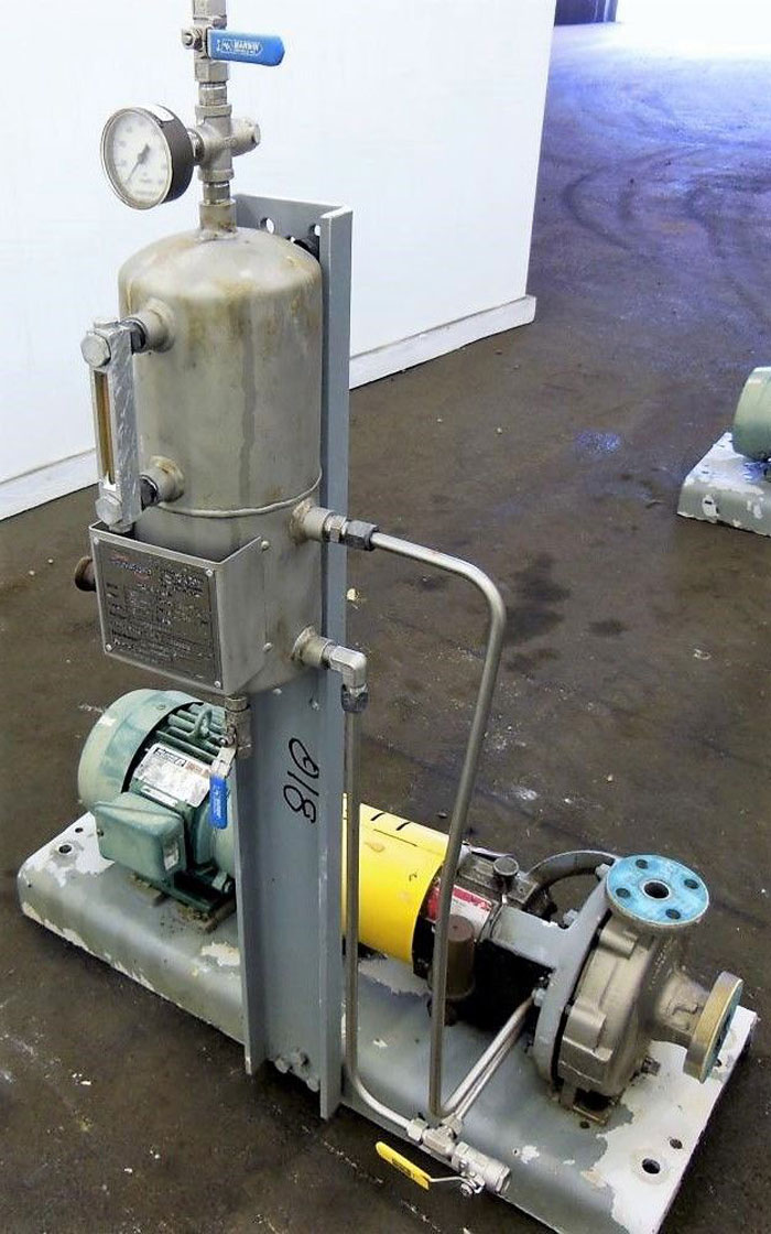 Flowserve Durco Mark 3 Centrifugal Pump, MK3 STD, 1K1.5X1-82/6.63RV, CD4M Mat'l