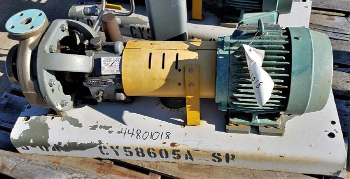 Flowserve Durco Mark 3 Centrifugal Pump, MK3 STD, 1K1.5X1-82/6.63RV, CD4M Mat'l