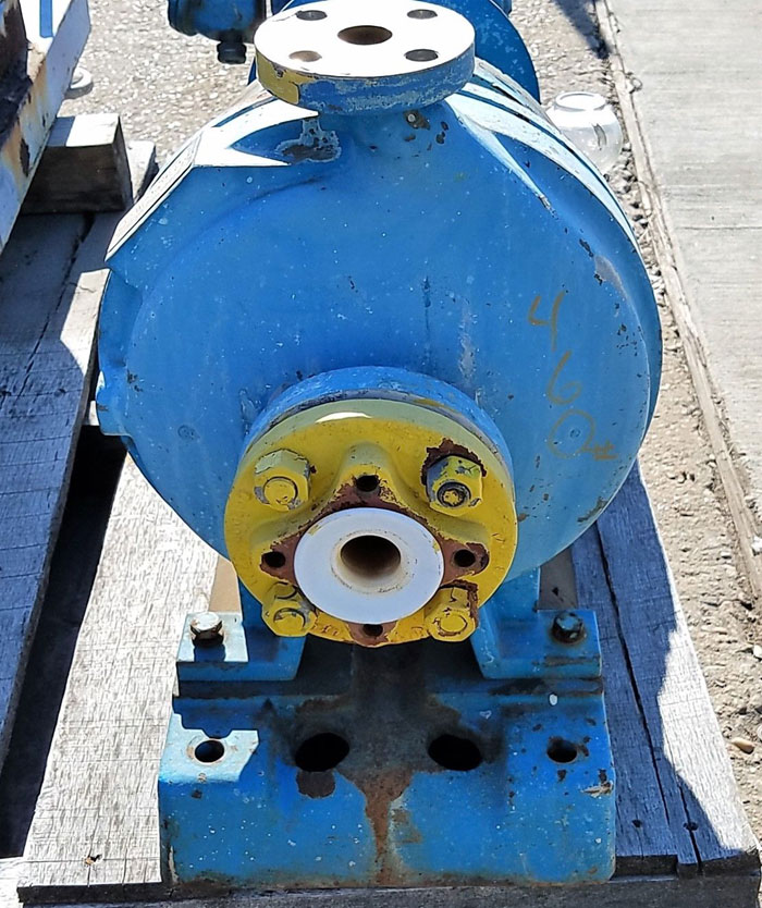 Goulds Centrifugal Pump, 3196, Size 1x2-10, Hastelloy B