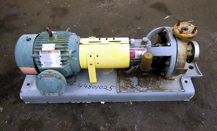 Flowserve Durco Mark 3 Centrifugal Pump, MK3 Lo-Flo, 1K1.5X1LF-82/7.75 OP, CF8M