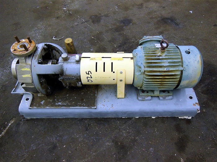 Flowserve Durco Mark 3 Centrifugal Pump, MK3 Lo-Flo, 1K1.5X1LF-82/7.75 OP, CF8M