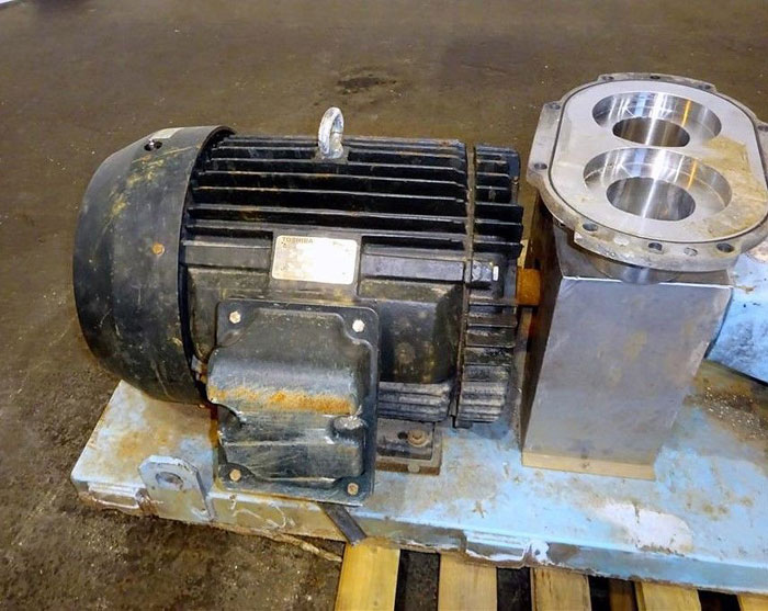 Waukesha 6" Rotary Positive Displacement Pump, Model 320, Stainless (47384095)