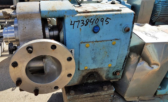 Waukesha 6" Rotary Positive Displacement Pump, Model 320, Stainless (47384095)