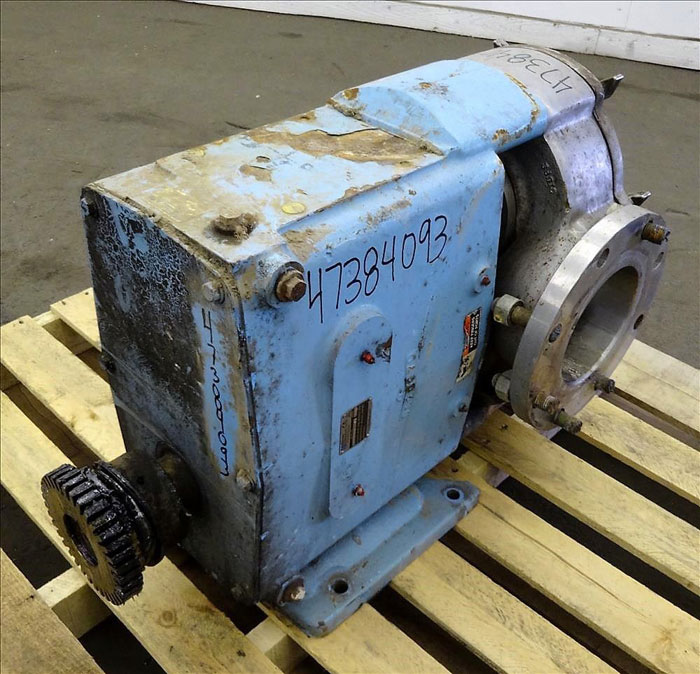 Waukesha 6" Rotary Positive Displacement Pump, Model 320, Stainless (47384093)