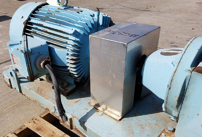 Waukesha 6" Rotary Positive Displacement Pump, Model 320, Stainless (47384107)