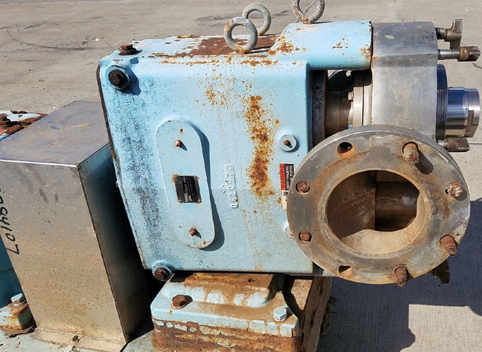 Waukesha 6" Rotary Positive Displacement Pump, Model 320, Stainless (47384107)