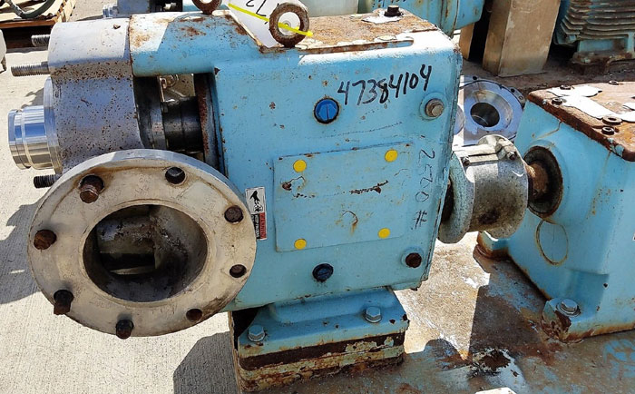 Waukesha 6" Rotary Positive Displacement Pump, Model 320, Stainless (47384104)