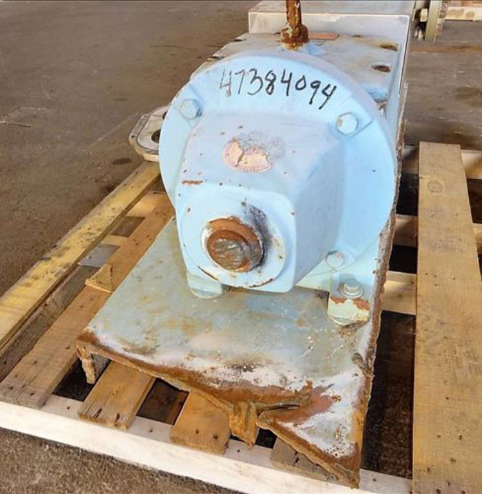 Waukesha 6" Rotary Positive Displacement Pump, Model 320, Stainless (47384094)