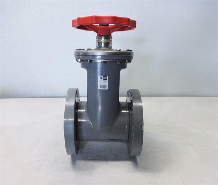 Spears 4" CPVC Flanged Gate Valve 2033-040C