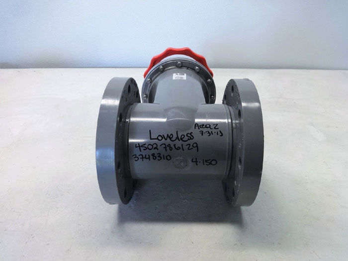 Spears 4" CPVC Flanged Gate Valve 2033-040C