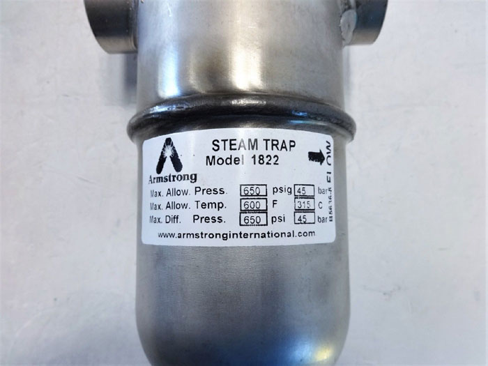 Armstrong 1" NPT Inverted Bucket Steam Trap, Model 1822